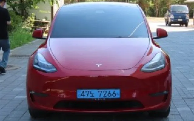 테슬라 모델 Y 롱 레인지 테슬라 2021년 06월 122,555km